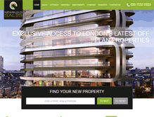 Tablet Screenshot of newbuildsales.com